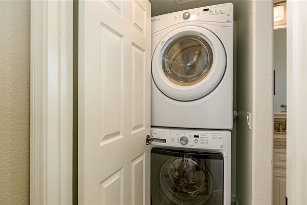 Washer and dryer