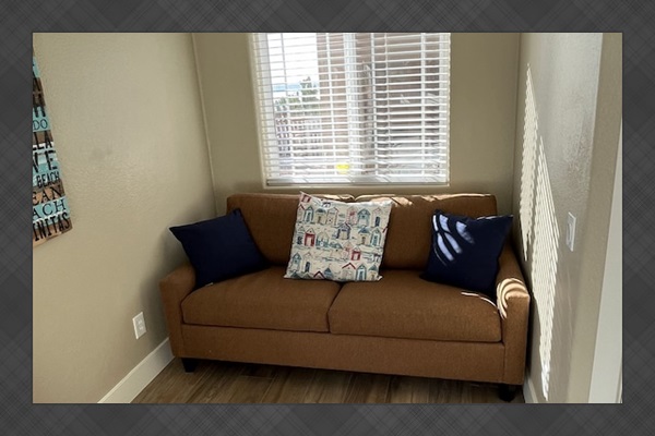 First floor sofa